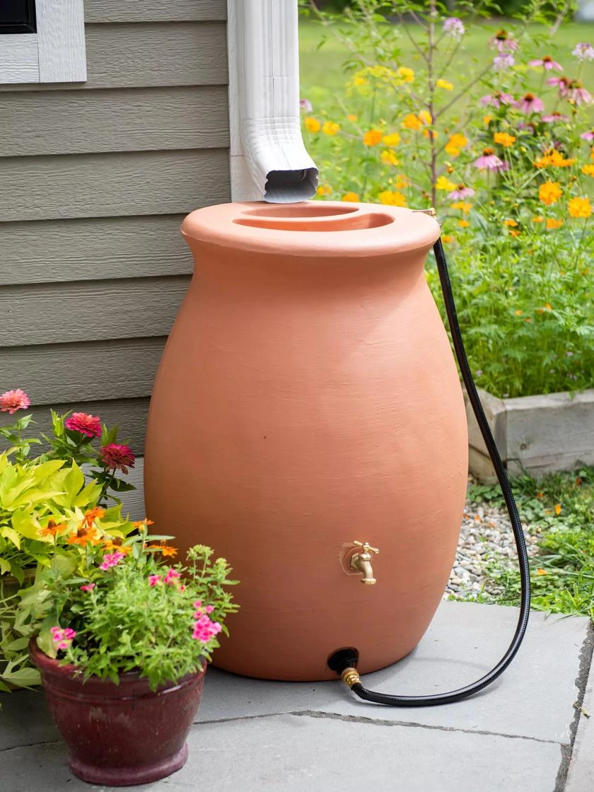 Rainwater Urn, 50 Gallon 1 Rainwater Urn, 50 Gallon