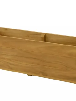Teak Window Boxes, 8" -PlantJoy Store 38 836 01V tif