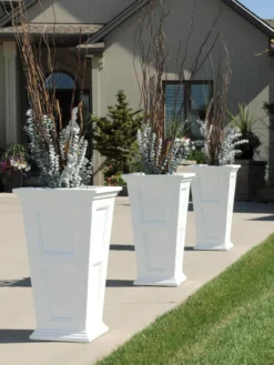 Fairfield Self-Watering Tall Patio Planters, 28” -PlantJoy Store 39 342 106V tif