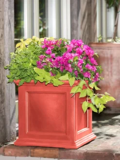 Fairfield Self-Watering Square Planter, 20” X 20” -PlantJoy Store 39 618 08477 tif