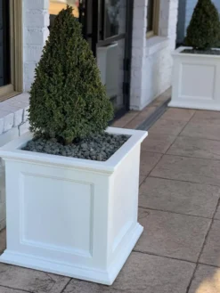 Fairfield Self-Watering Square Planter, 20” X 20” -PlantJoy Store 39 618 213V tif