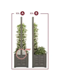 Separate Flower Box With Trellis 19 Separate Flower Box With Trellis -PlantJoy Store 3 4 crop 8613626 08V