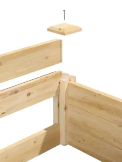 2-Tier Pine Raised Garden Bed, 4'x8' -PlantJoy Store 8588181 04v 3