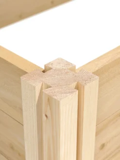 2-Tier Pine Raised Garden Bed, 4'x8' -PlantJoy Store 8588181 05v 2