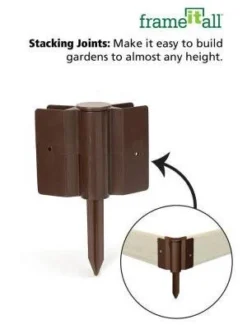 Classic Sienna Versailles Sunburst Raised Garden Bed With 2" Boards -PlantJoy Store 8588252 05v 1