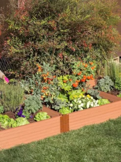 Composite Raised Bed With 1" Boards, 11" -PlantJoy Store 8588281 01V tif