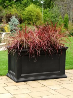 Fairfield Self-Watering Patio Planters, 20” X 36” -PlantJoy Store 8588417 12V tif