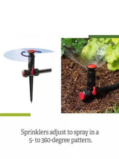 Snip-n-Spray Garden And Landscape Sprinkler System -PlantJoy Store 8589718 range