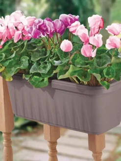 Adjustable Self-Watering Railing Planter, 24" 9 Adjustable Self-Watering Railing Planter, 24" -PlantJoy Store 8592173 02V tif