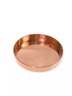 Small Round Copper Plant Tray, 10" 7 Small Round Copper Plant Tray, 10" -PlantJoy Store 8593529 1175 tif