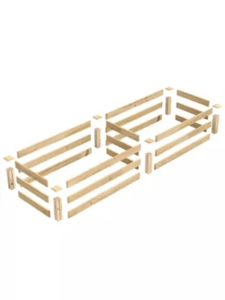2' Cedar Raised Bed Garden Beds 11 2' Cedar Raised Bed Garden Beds -PlantJoy Store 8593768 04V 3 4
