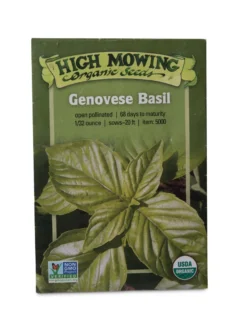 Genovese Basil Organic Seeds