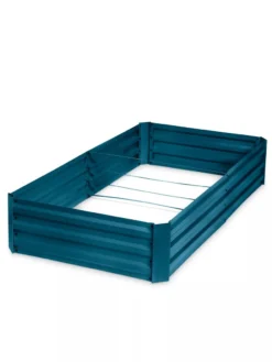Demeter Corrugated Metal Raised Bed, 34" X 68" -PlantJoy Store 8594183 9543BL tif