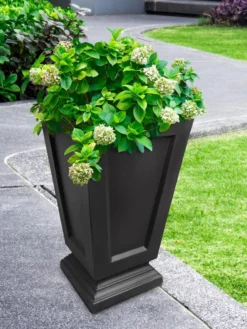 Kensington Self-Watering Tall Patio Planter, 25" -PlantJoy Store 8598549 01V tif
