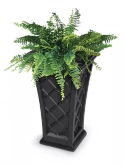 Carolina Self-Watering Tall Planter, 28" -PlantJoy Store 8598645 101V tif