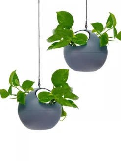 Exaco Euro Hanging Planters, Set Of 2 -PlantJoy Store 8599179 04V tif