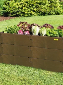 Exaco Trading Timber Raised Bed Extension -PlantJoy Store 8599283 01V tif