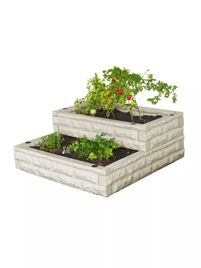 Garden Wizard Cascade Self-Watering Raised Bed, 4' X 4' 1 Garden Wizard Cascade Self-Watering Raised Bed, 4' X 4'