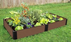 Composite Raised Bed With 1" Boards, 11" -PlantJoy Store 8599448 01V tif