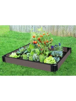 5-1/2" Composite Raised Garden Beds With 1" Boards -PlantJoy Store 8599455 01V
