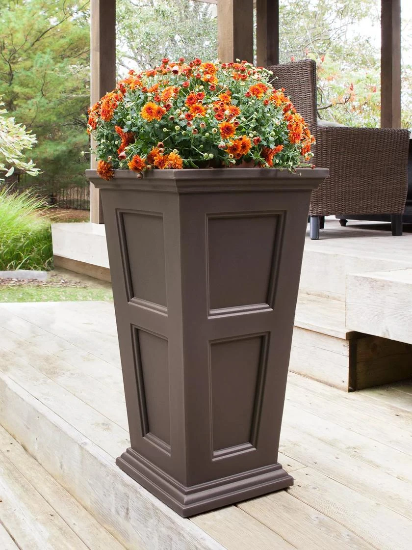 Fairfield Self-Watering Tall Patio Planters, 34” 6 Fairfield Self-Watering Tall Patio Planters, 34” - Image 6