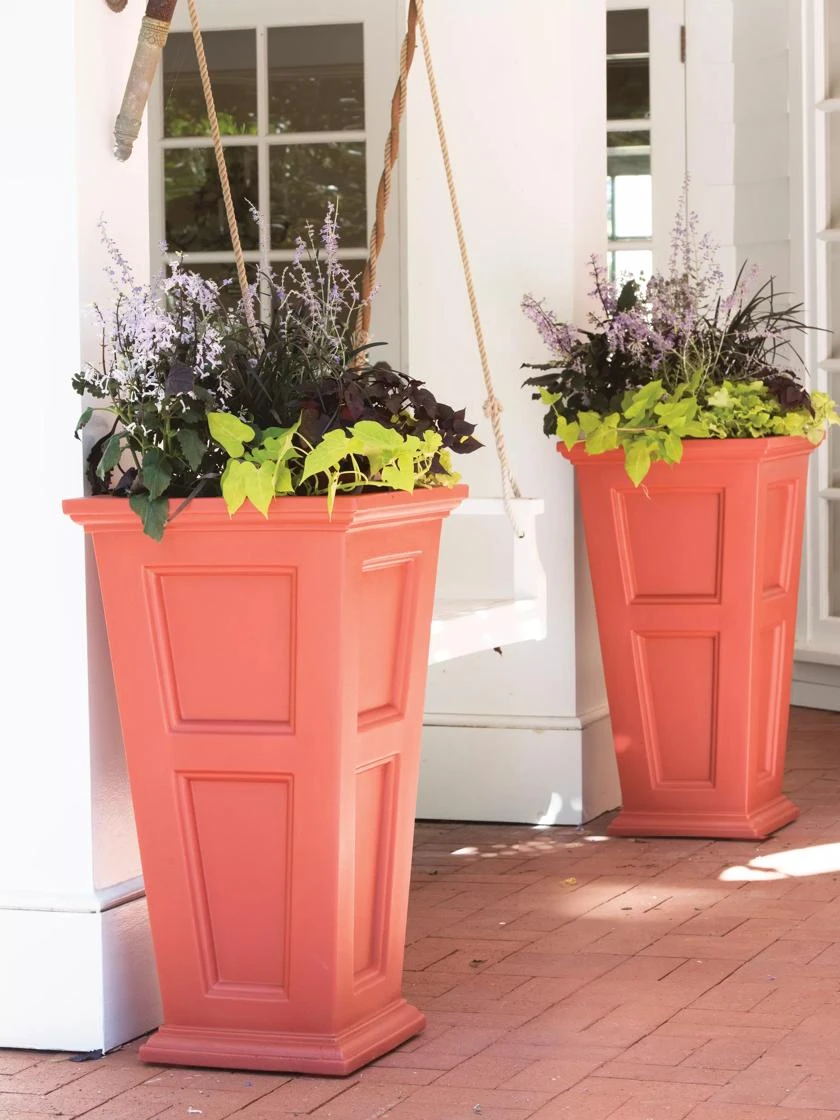 Fairfield Self-Watering Tall Patio Planters, 34” 5 Fairfield Self-Watering Tall Patio Planters, 34” - Image 5