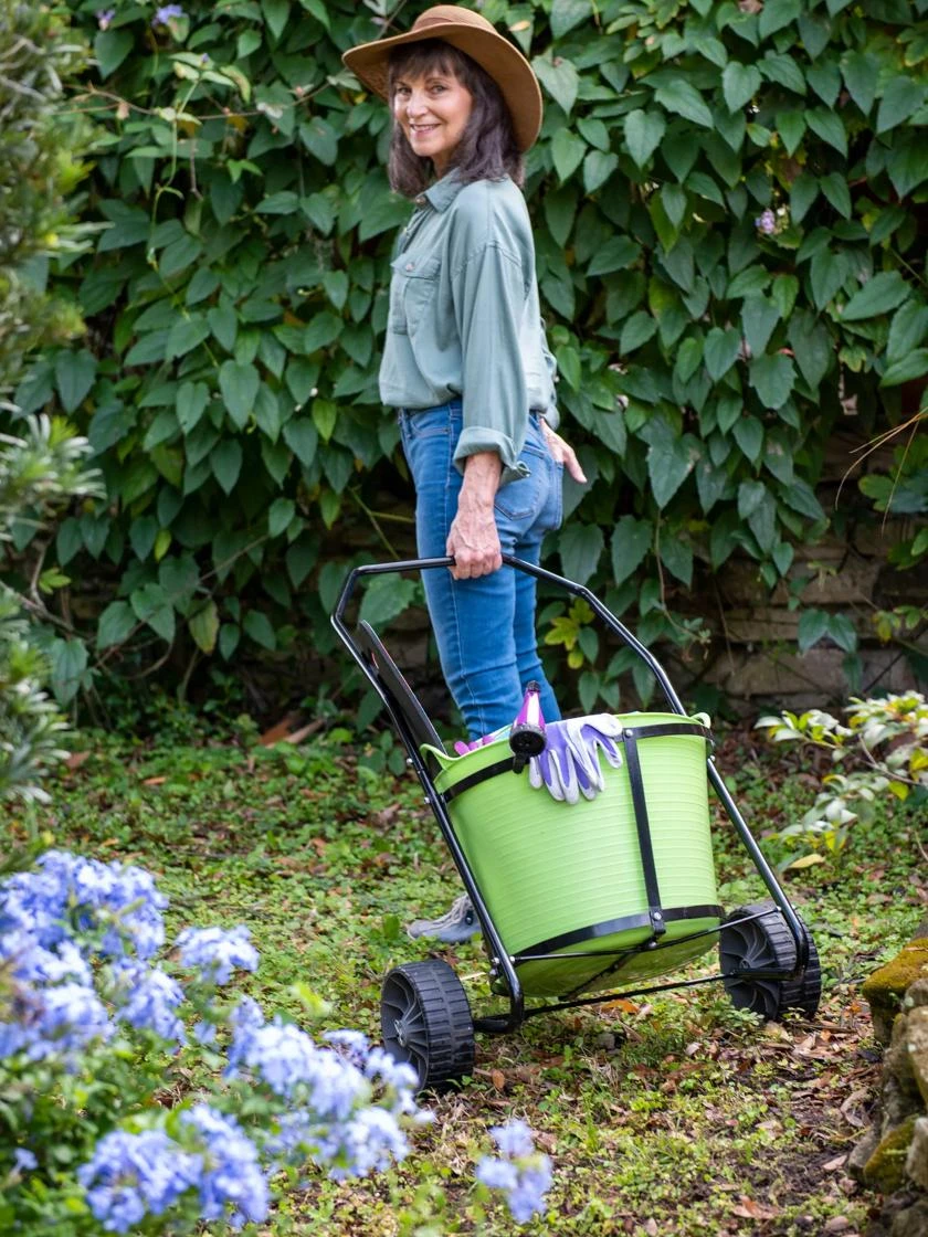 Garden Clean-up Cart With Tubtrug 1 Garden Clean-up Cart With Tubtrug