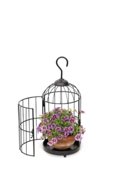 Hanging Birdcage Planter Set -PlantJoy Store 8609181 0371 tif