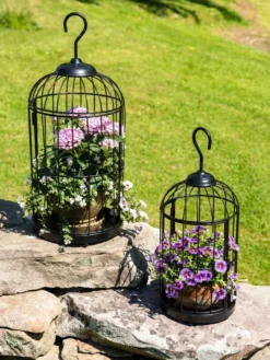 Hanging Birdcage Planter Set -PlantJoy Store 8609181 0374 tif