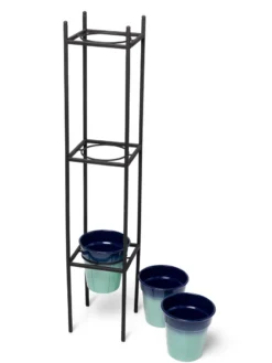 Steel Vertical Plant Stand With Metal Pots -PlantJoy Store 8609183 4967 tif