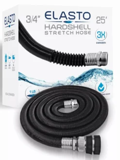 3/4" Elasto Hardshell Stretch Hoses 7 3/4" Elasto Hardshell Stretch Hoses -PlantJoy Store 8609371 02V tif