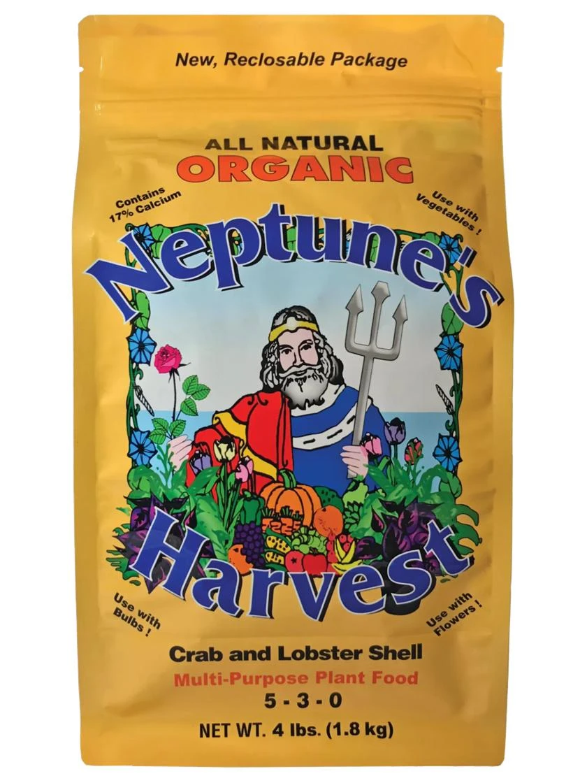 Neptune's Harvest Crab & Lobster Shell Plant Food, 4 Pound 1 Neptune's Harvest Crab & Lobster Shell Plant Food, 4 Pound