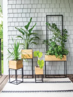 Tartu Elevated Square Planters -PlantJoy Store 8611007 022