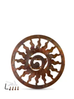 Rustic Sun Wall-Mount Garden Hose Hanger -PlantJoy Store 8611025 0828 tif