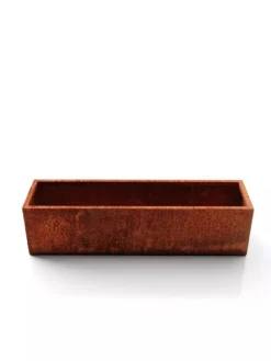 Veradek Metallic Series Corten Steel Window Box Planter, 36" 10 Veradek Metallic Series Corten Steel Window Box Planter, 36" -PlantJoy Store 8611609 06V tif
