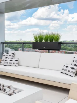 Veradek Metallic Series Railing Planters -PlantJoy Store 8611610 06v