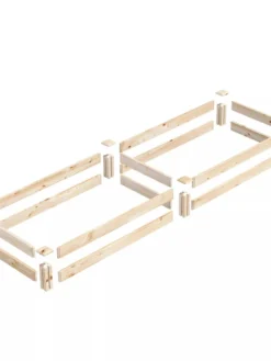 Pine Raised Garden Bed, 2' X 8' -PlantJoy Store 8612243 01V jpg