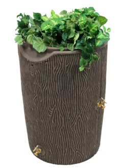 Impressions Bark 50 Gallon Rain Saver -PlantJoy Store 8612301 02V jpg