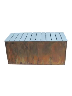 Nice Corten Trough Planters With Bench Top 5 Nice Corten Trough Planters With Bench Top -PlantJoy Store 8612399 01v