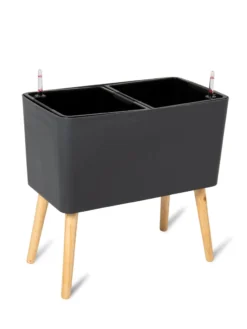 Ava Self-Watering Rectangular Planter 16 Ava Self-Watering Rectangular Planter -PlantJoy Store 8612691 217 ava self watering rectangular planter gray