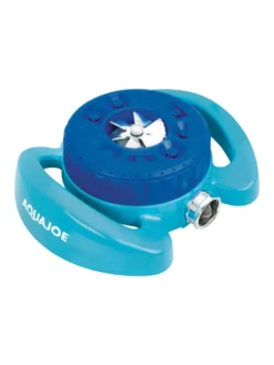 Aqua Joe® AJ-TSSBM Indestructible 9-Pattern Metal Turret Sprinkler -PlantJoy Store 8612869 02v