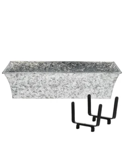 Achla Designs Handrail Flowerbox Bracket Kit For Rail -PlantJoy Store 8612883 01v achla designs handrail flowerbox bracket kit for 2x4 inch rail