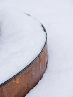 Birdies™ Corten Steel Round Raised Bed, Large, Low 9 Birdies™ Corten Steel Round Raised Bed, Large, Low -PlantJoy Store 8613245 0073