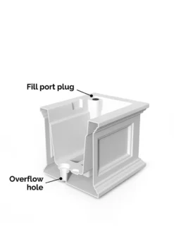 Fairfield Self-Watering Window Box, 2’ -PlantJoy Store 8613268 04V tif