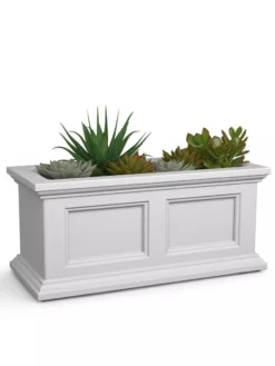 Fairfield Self-Watering Window Box, 2’ -PlantJoy Store 8613268 12V tif