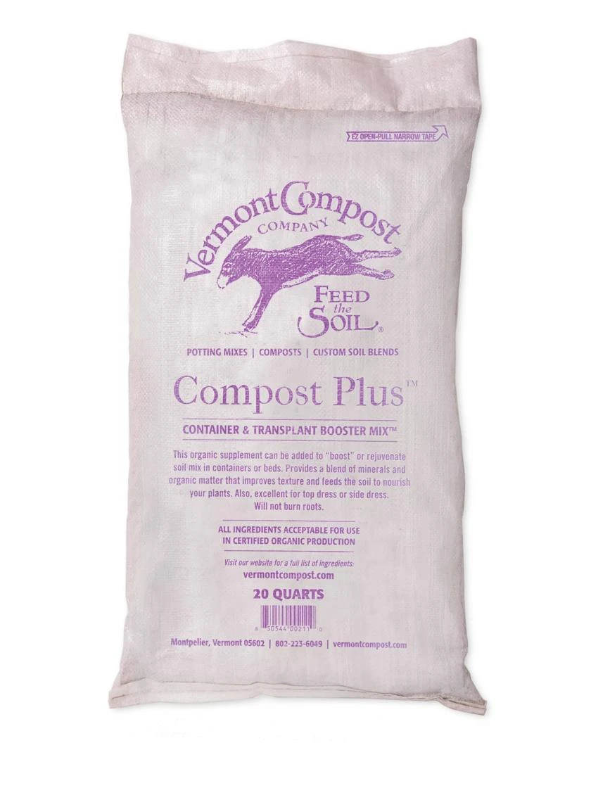 Vermont Compost Compost Plus, 20 Quart 1 Vermont Compost Compost Plus, 20 Quart