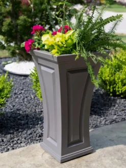Cambridge Tall Planter, 28" Height -PlantJoy Store 8613524 08V