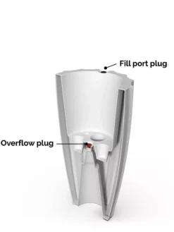 Sedona Tall Planter, 28" Height -PlantJoy Store 8613525 08V