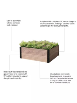 Deep Root Raised Garden Bed -PlantJoy Store 8614254 03V 3 4