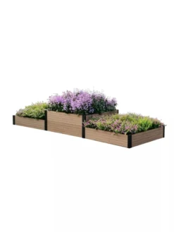 Terraced Triple Garden Bed
